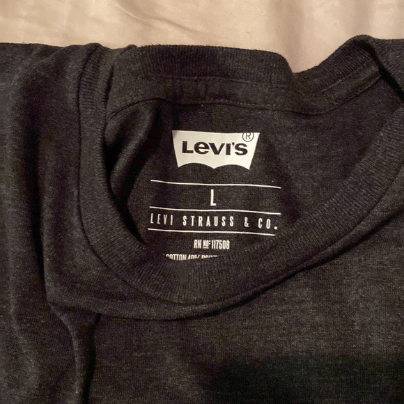 Mens Levi’s Long Sleeve T Shirt - Picture 2 of 2